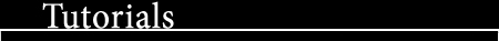 Tutorial